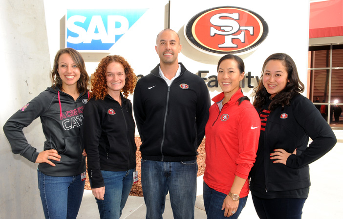 Joanne Pasternack and 49ers