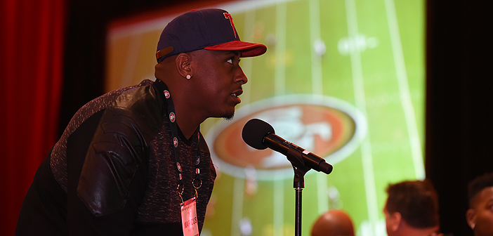 49ers Annual Winter Fest A Success for All and Chip Kelly and Marcus Martin at Chalk Talk