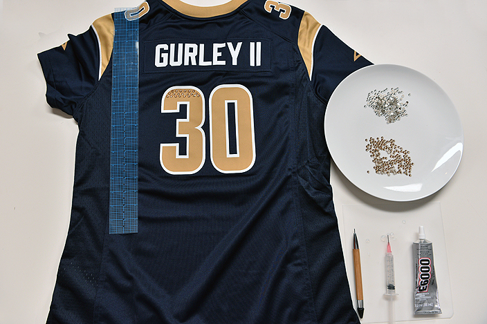 how to bling a jersey