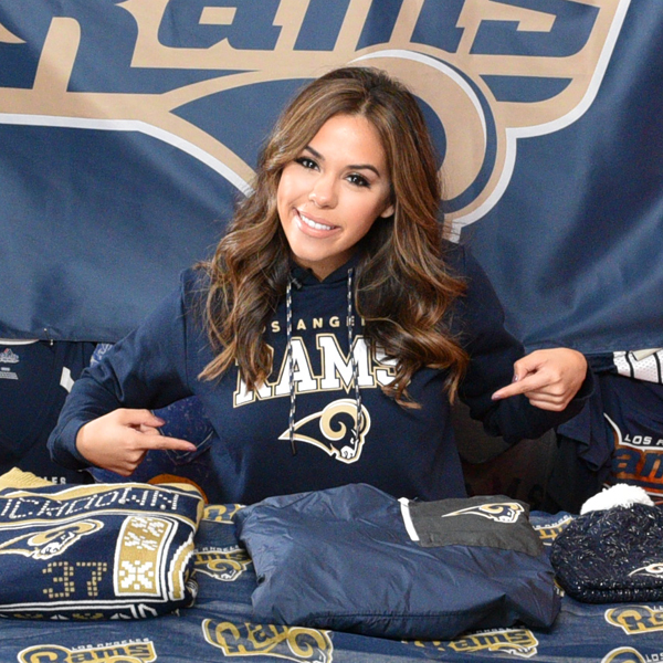 Holiday Gift Guide for Rams Fans: forever-21-rams-sweatshirt