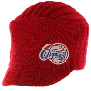 Looking Good for NBA Playoffs - LA Clippers '47 Brand Women's Carrien Knit Beanie - Red