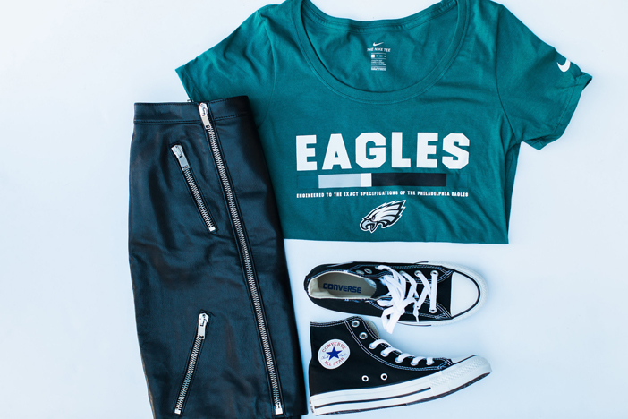 Super Bowl Style for the Fangirl Hostess - Eagles Gear
