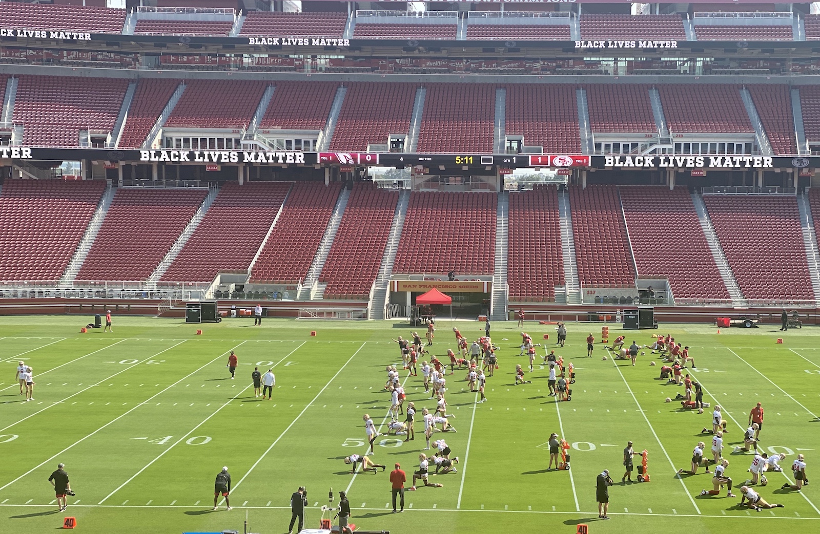 Fangirl Takeaways from 49ers Practice Inside Levi’s Stadium
