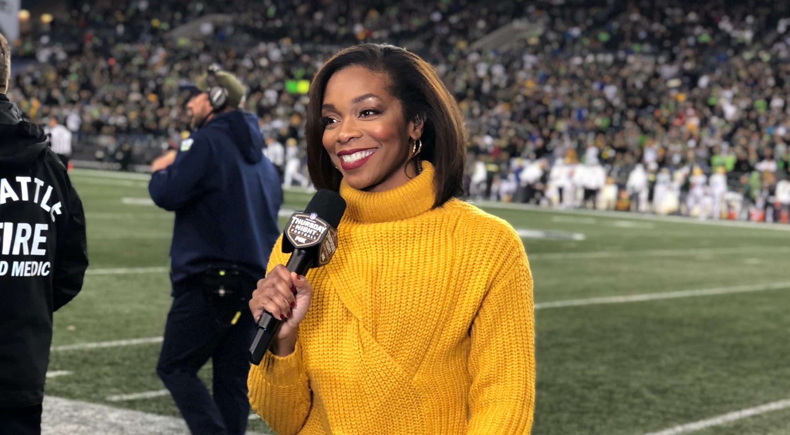 NFL on Fox and Clippers Sideline Reporter, Kristina Pink