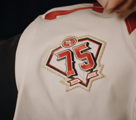 49ers Shine Bright Like a Diamond With 75th Anniversary Campaign