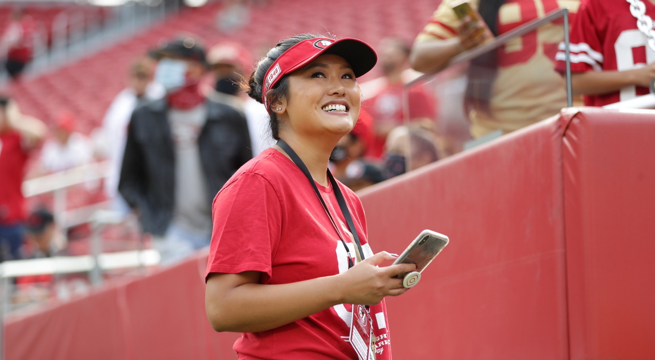 Senior Coordinator of Social Media Content at the San Francisco 49ers, Patty Quan