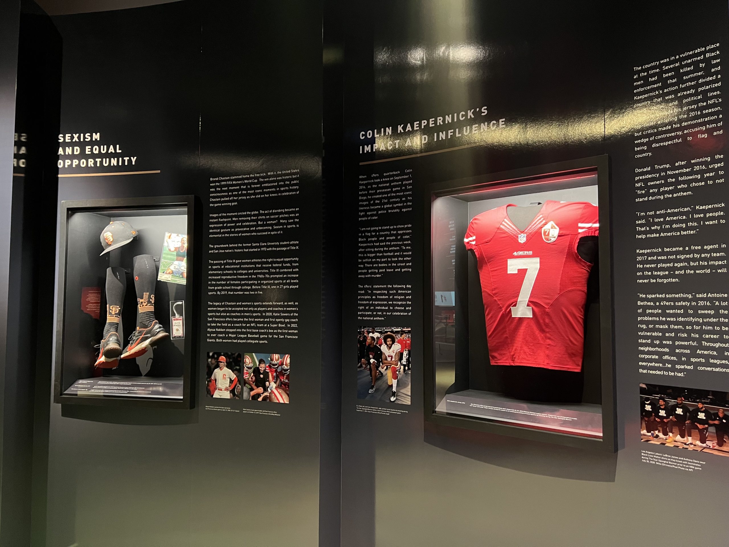 49ers Museum Unveils “The Long Game” Exhibit That Focuses on Social Justice