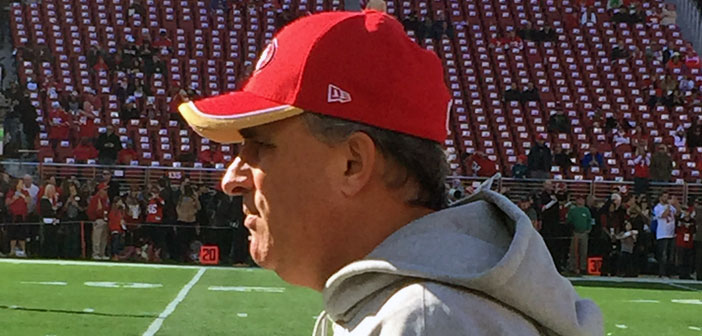 Five-fun-facts-Eric Mangini-has-big-shoes-to-fill-replacing-vic-fangio-and San Francisco 49ers