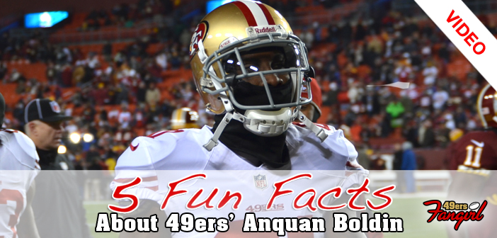 5 Fun Facts About 49ers' Anquan Boldin (Video)