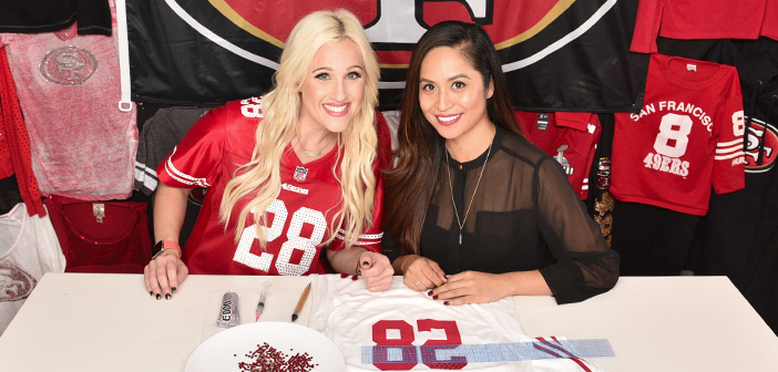 49ers Bedazzled Jersey Giveaway