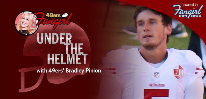 Under the Helmet with 49ers’ Bradley Pinion