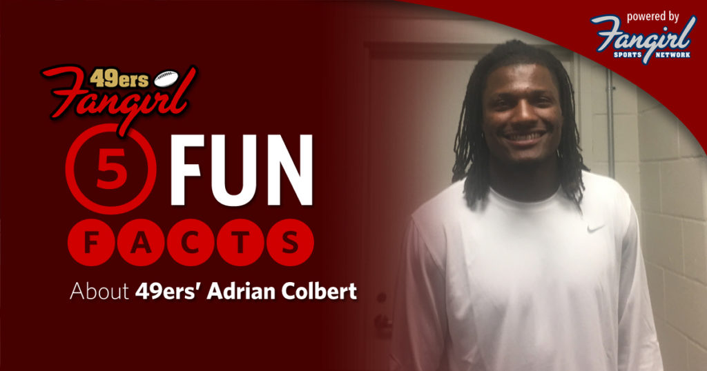 5 Fun Facts about 49ers' Adrian Colbert