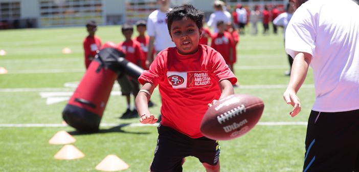 Gone Camping: 49ers Finish Second Annual Football, STEAM Academy Program