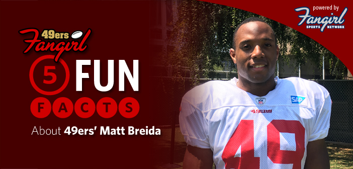 5 Fun Facts about 49ers' Matt Breida