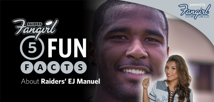 5 Fun Facts About Raiders’ EJ Manuel