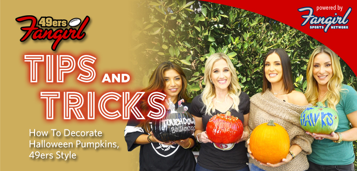 Tips and Tricks: How To Decorate Halloween Pumpkins, 49ers Style