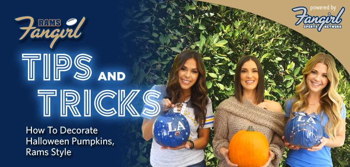 Tips and Tricks: How To Decorate Halloween Pumpkins, Rams Style