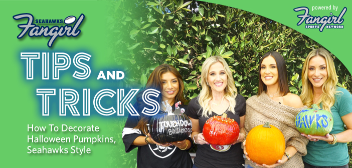 Tips and Tricks: How To Decorate Halloween Pumpkins, Seahawks Style