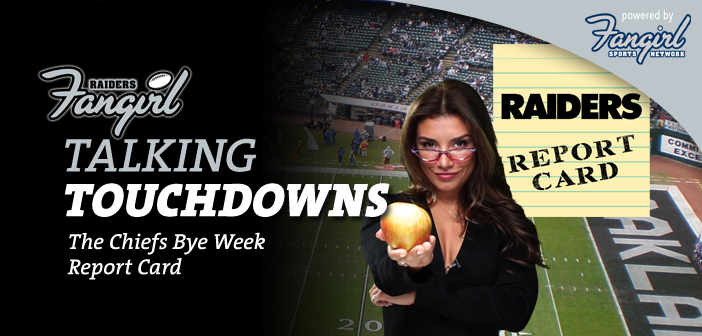 Talking Touchdowns: Raiders Bye Week Report Card