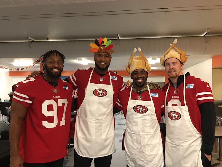 San Francisco 49ers on X: Happy Thanksgiving, #Faithful! We'll