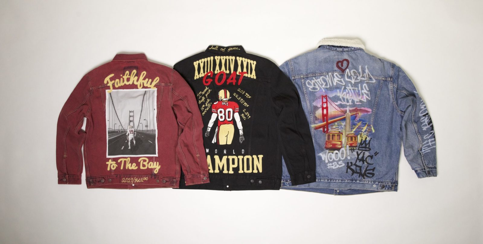 49ers, Levi's® Partner on Limited-Edition Trucker Jackets Available in an  Online Sweepstakes - Fangirl Sports Network
